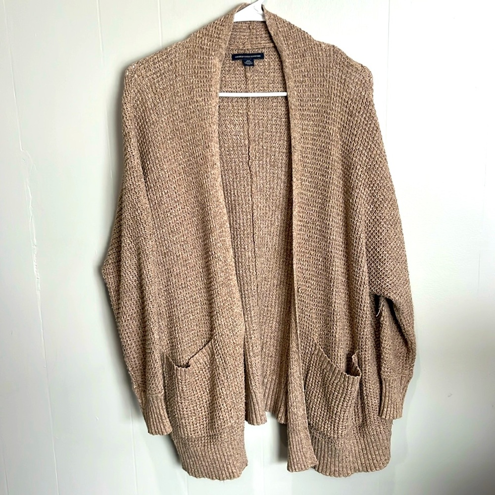 Oversized XS American Eagle Women's Fall Brown Sweater